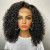 13x6 Lace Bob Wigs Curly Virgin Human Hair Pre Plucked Hairline With Baby Hair (w030)