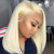 Straight Blonde Hair 13x6 Lace Wigs Virgin Human Hair Pre Plucked Hairline With Baby Hair (w029)