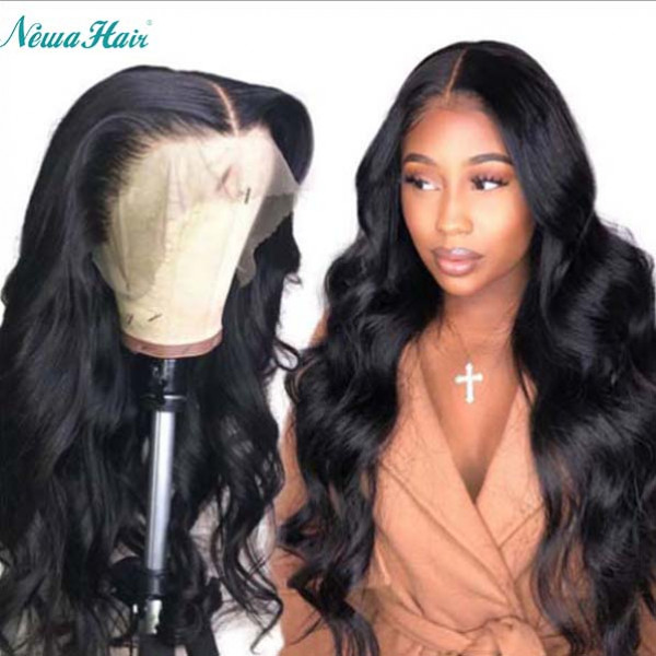 Body Wave Full Lace Human Hair Wig With Baby Hair Glueless Lace